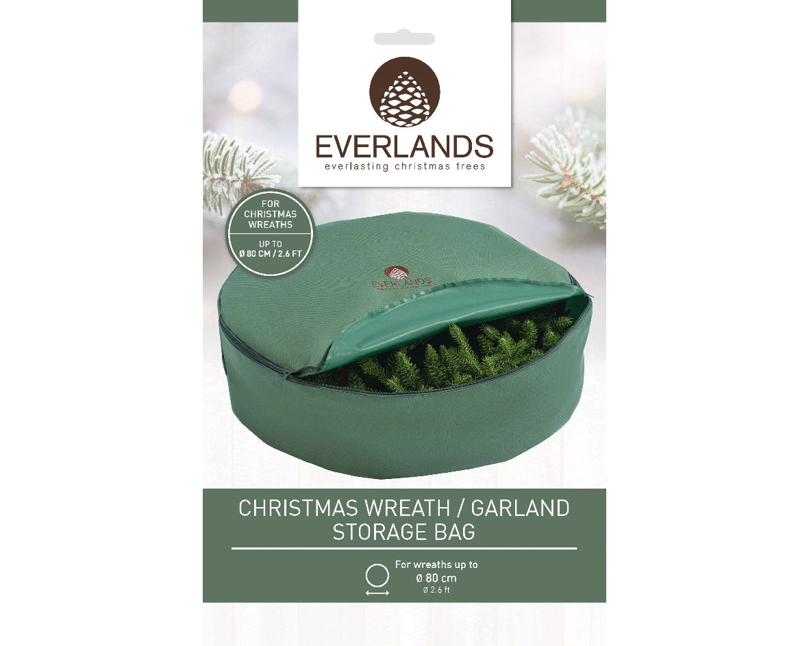 Bolsa para guardar coronas de navidad 70cm