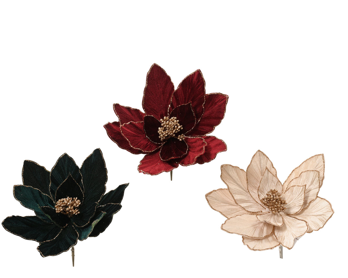 701534-Pinza de flor de Pascua Everlands de 13 cm-navidad-envio-canarias