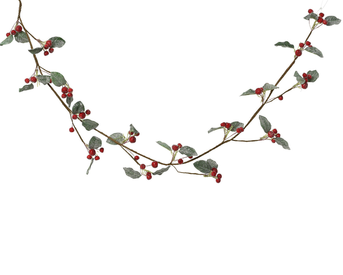 701871-Guirnalda Everlands de Bayas Rojas 130 cm-navidad-envio-canarias
