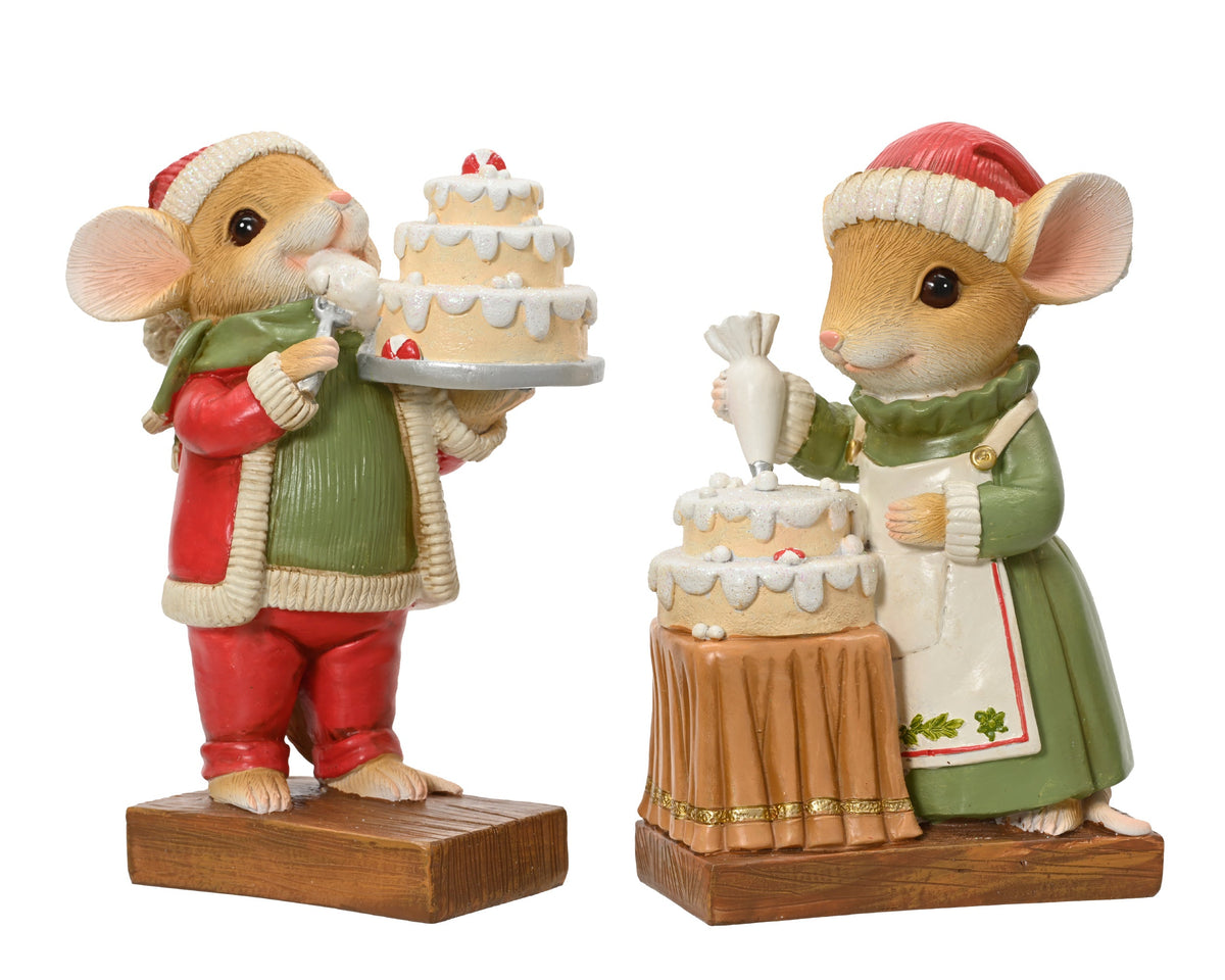 703704-Figura navideña de ratón  poliresina-navidad-envio-canarias