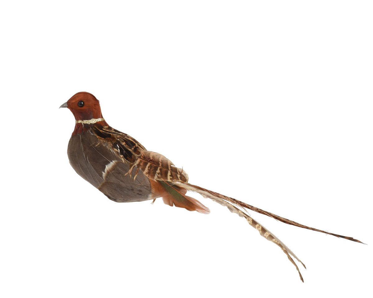 703805-Adorno de pájaro con clip 33 cm-navidad-envio-canarias