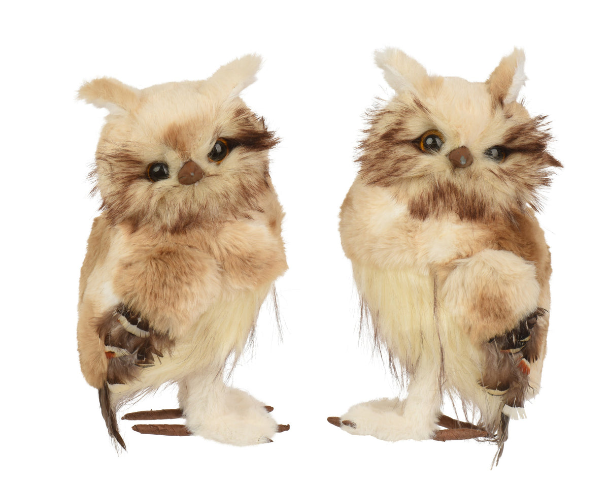 704235-Figura de búho de 21 cm-navidad-envio-canarias