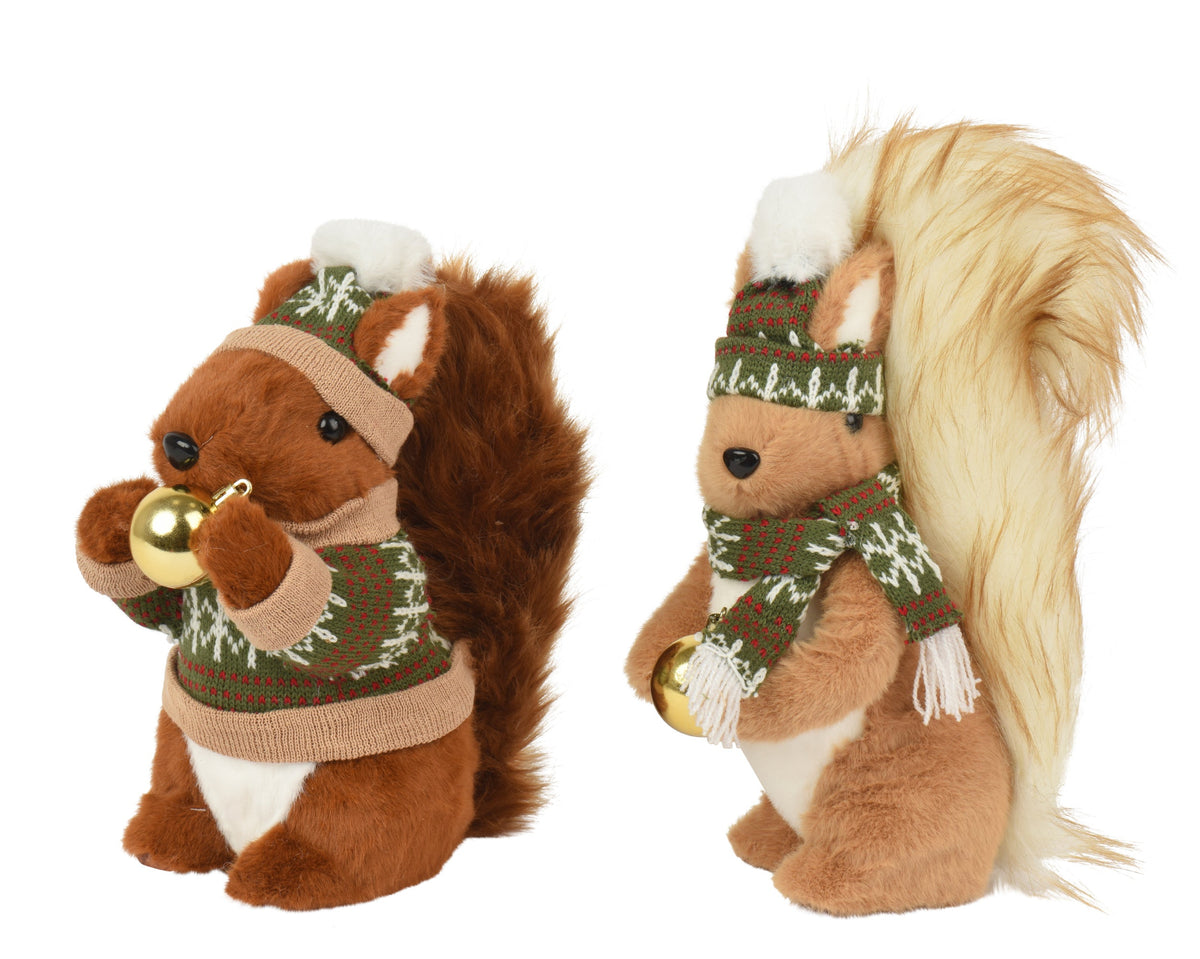 704239-Figura de ardilla de 20 cm-navidad-envio-canarias