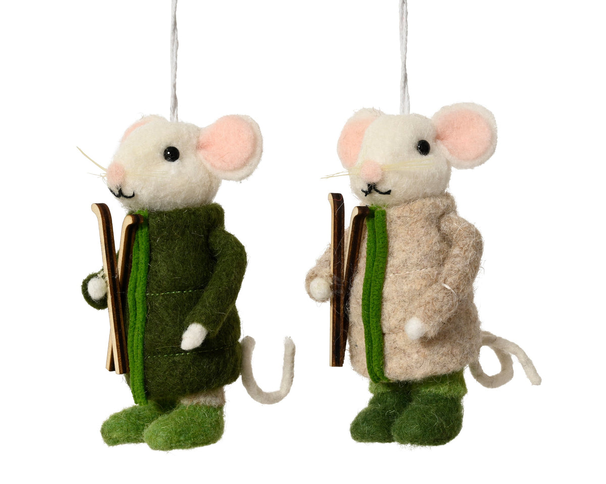 704475-Adorno colgante ratón de lana de 5 cm-navidad-envio-canarias