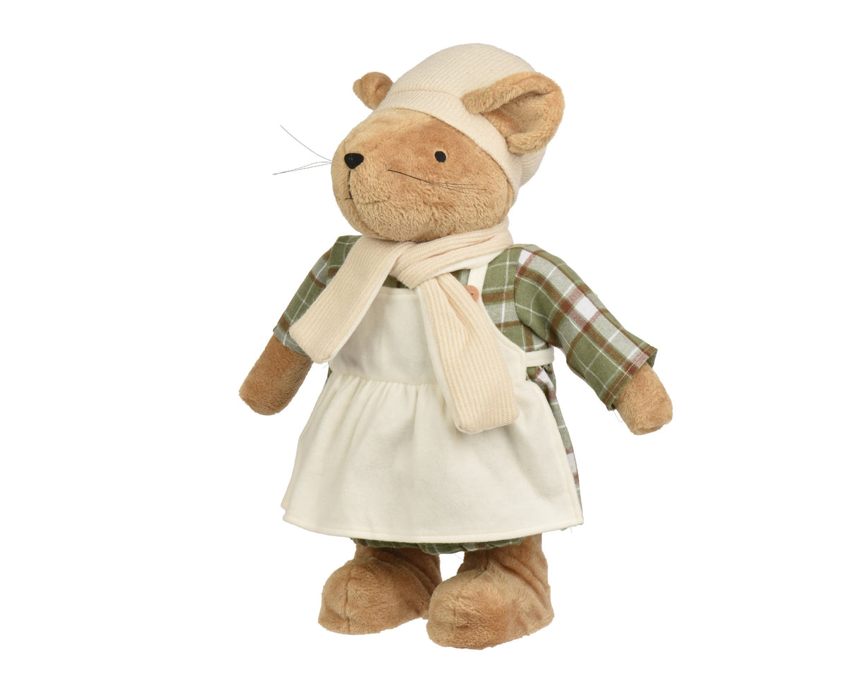 704500-Figura de ratón de pie  60 cm-navidad-envio-canarias