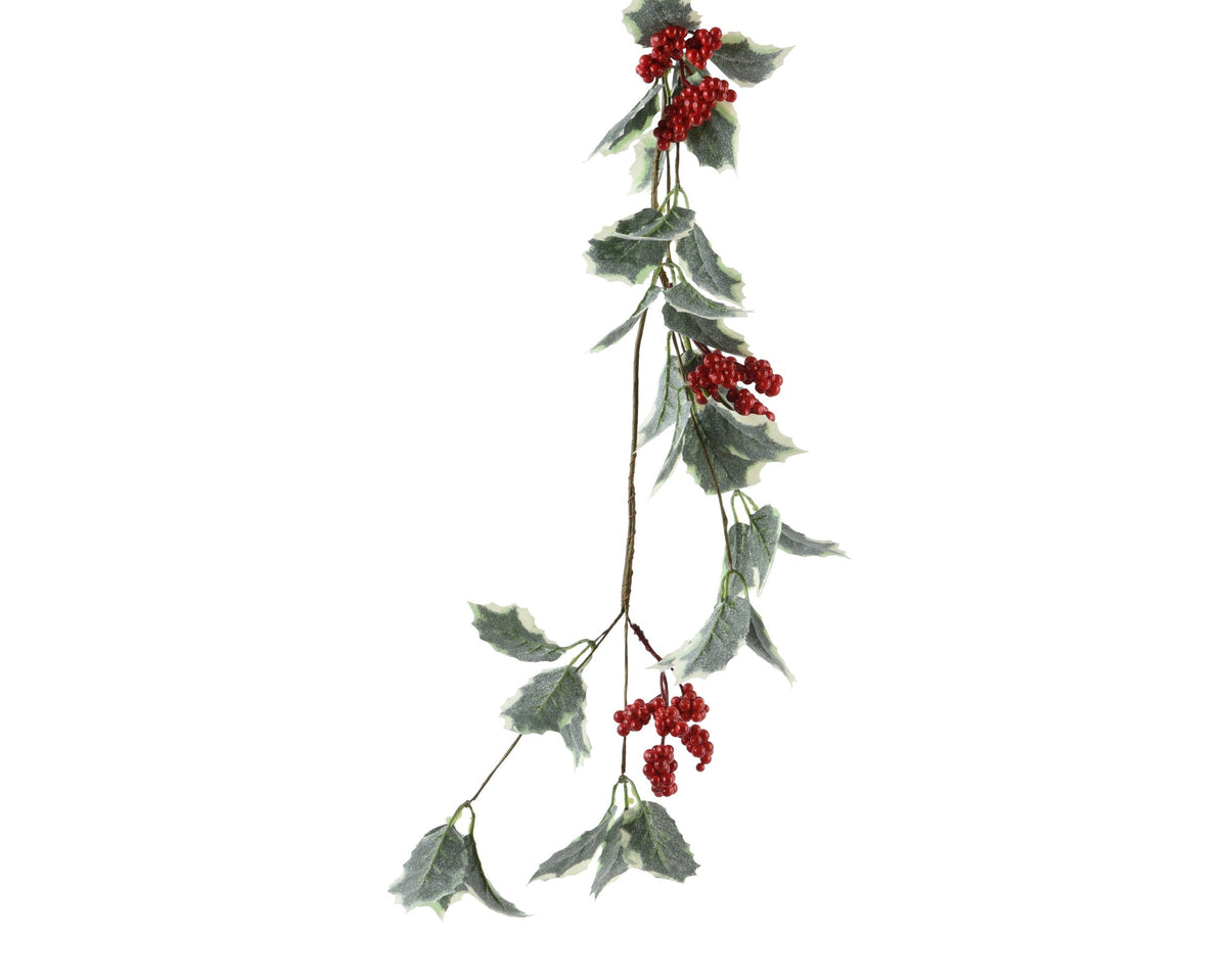 708821-Guirnalda Navideña Everlands con Bayas de Espuma 130 cm-navidad-envio-canarias