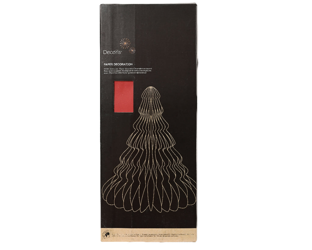 Árbol de papel de navidad 60cm