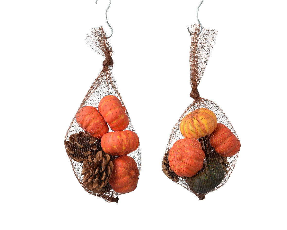 Calabaza de espuma de varios elementos esenciales para Navidad 3 cm
