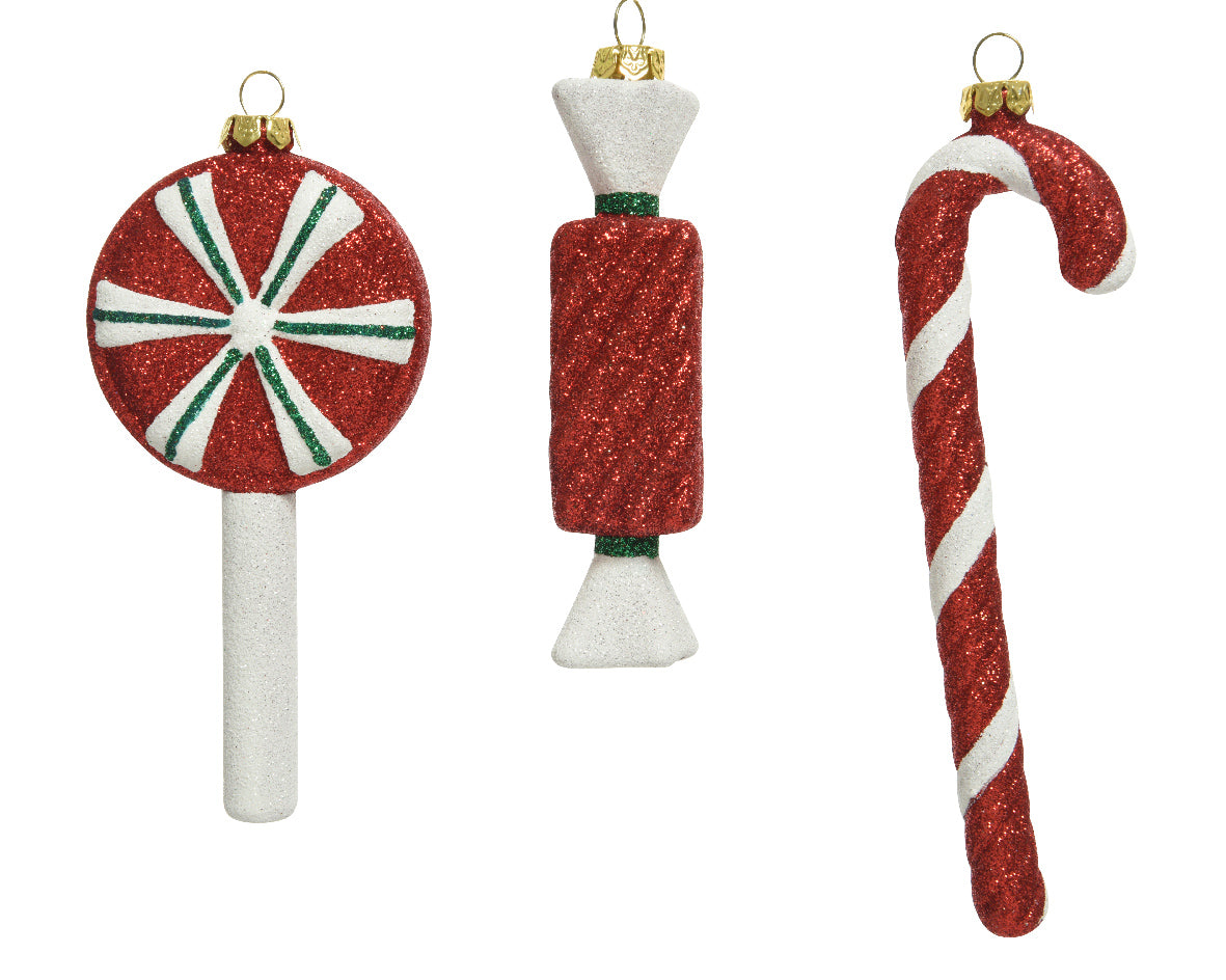 Ornamentos de navidad  caramelo Candy plástico
