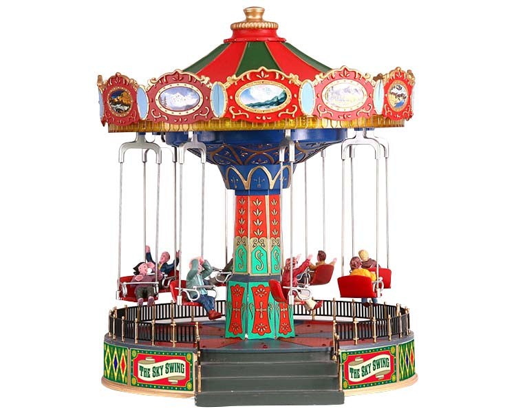 The Sky Swing, Incl. Adaptor 74254, 550 Ma (White) Colección Carnival LEMAX®