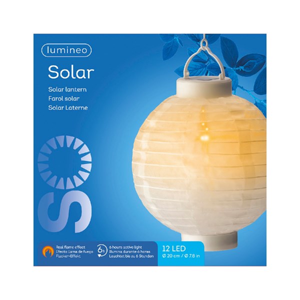 Lámpara Solar LED para exterior