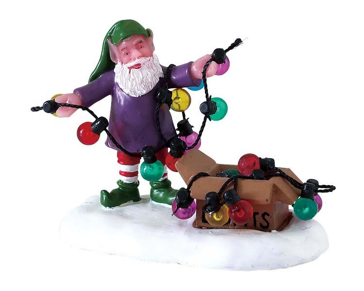 Figura decorativa Desenredar las luces