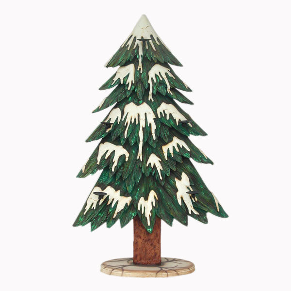 Candelabro de resina Árbol de Navidad