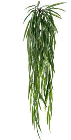 Hojas verdes colgantes de Pandanus 96cm para jardín vertical