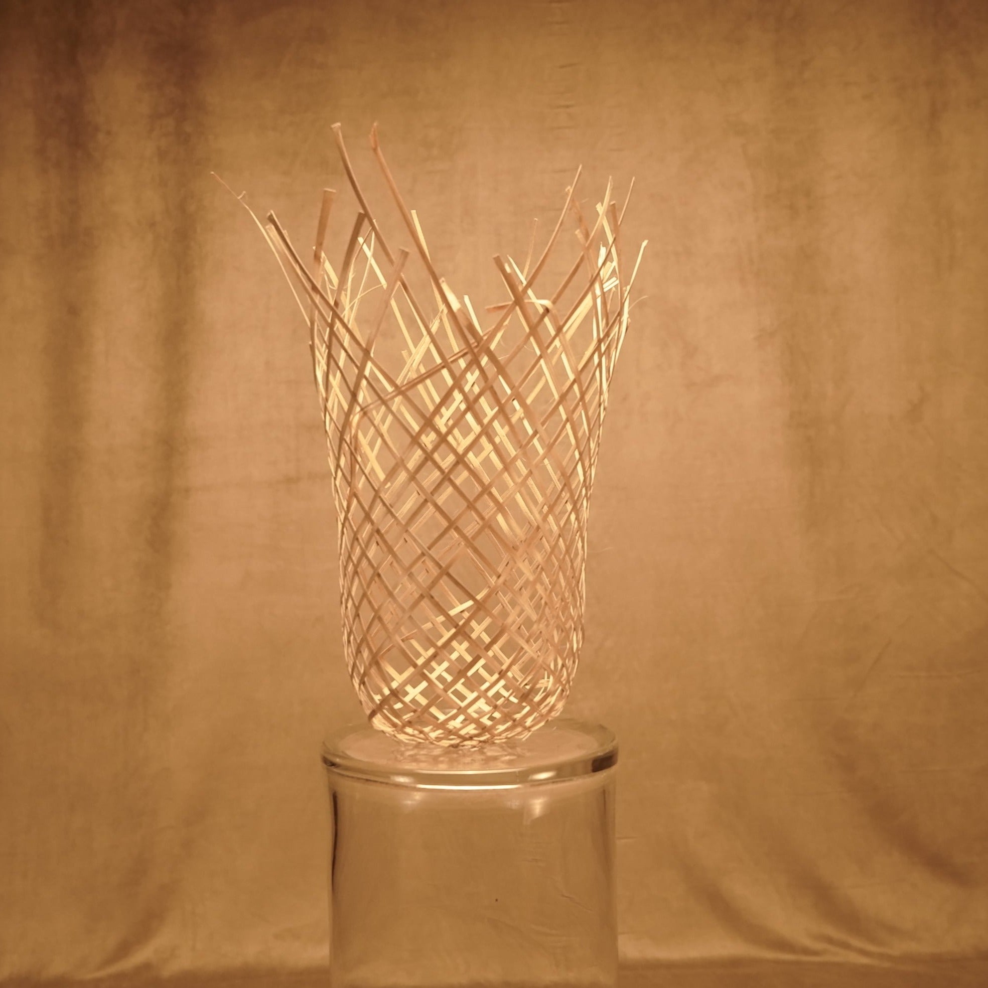 Cesta Cubre Macetas de Yute 57cm