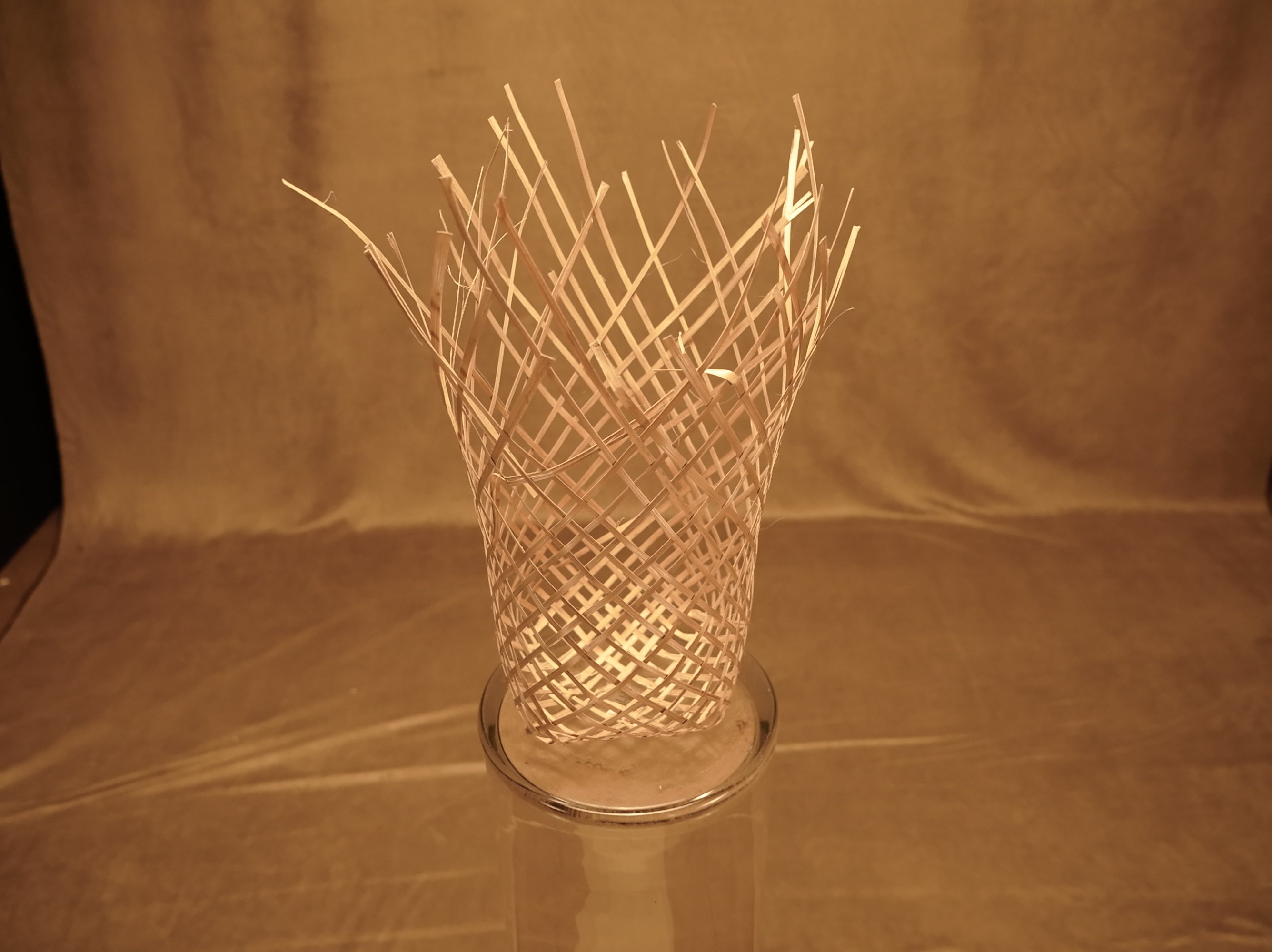 Cesta Cubre Macetas de Yute 57cm