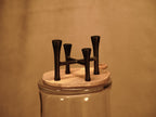 Candelabro de mesa de cuatro velas estilo Japandi