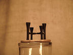 Candelabro de mesa de cuatro velas estilo Japandi