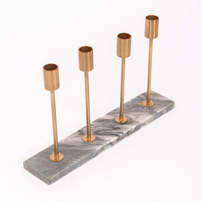 Candelabro de mármol estilo moderno