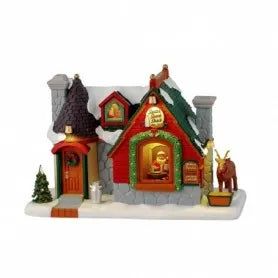 Santa'S Snack Shack Set, Incl. Adaptor 74254, 550 Ma (White) Colección Santa'S Wonderland LEMAX®