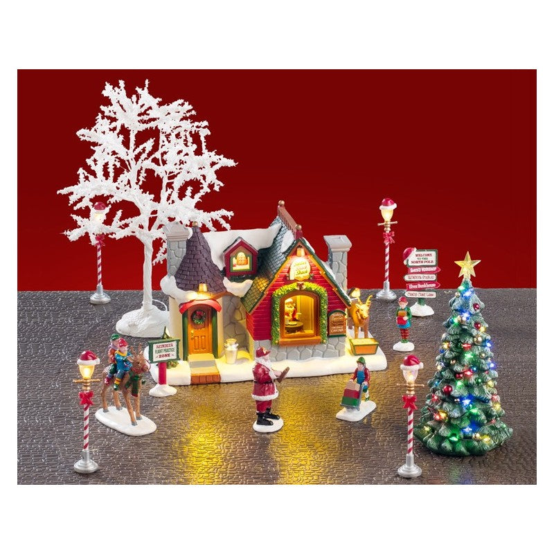 SET Santa'S Snack Shack 74254 Colección Santa'S Wonderland LEMAX®