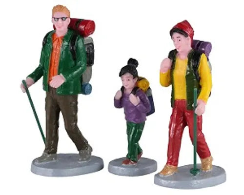 Village Collection Family Trek Set of 3 LEMAX®